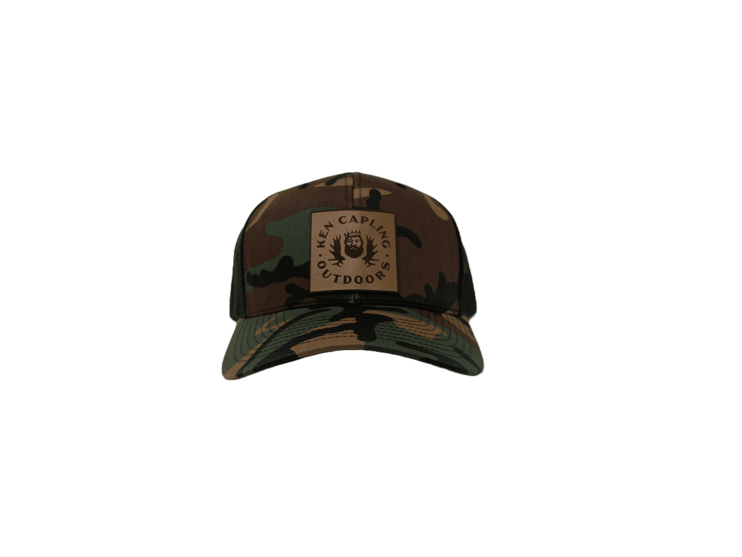 KCs 18" Moose Mag standing on its round end, logo facing the camera and transparent background